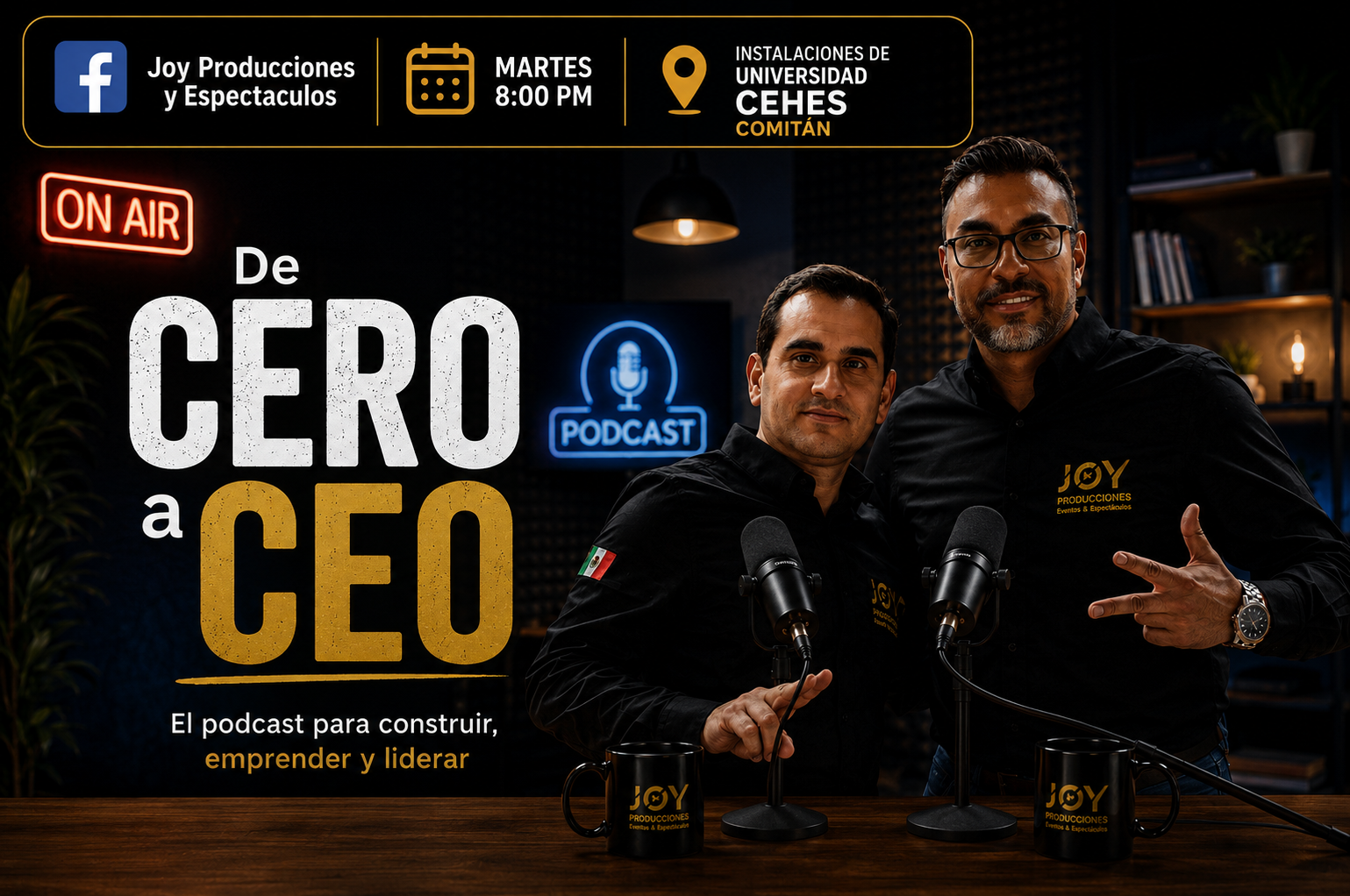 ¡De cero empiezas, como ceo trasciendes!