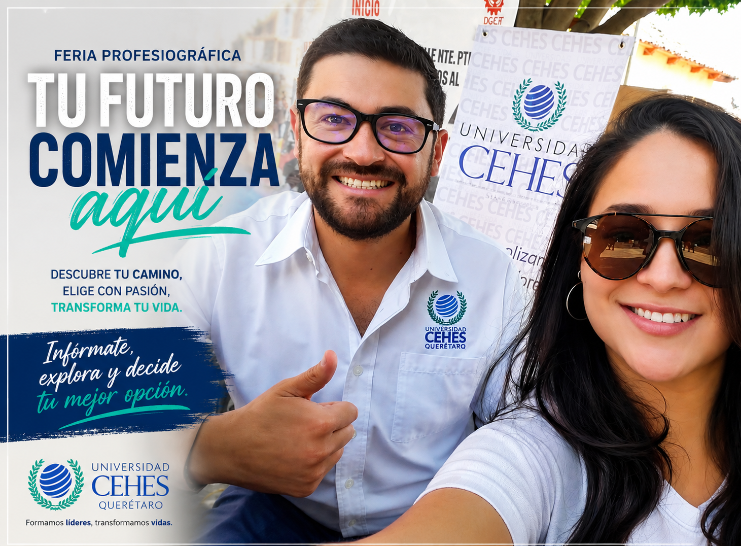 ¡Presentes en cada feria profesiografica!