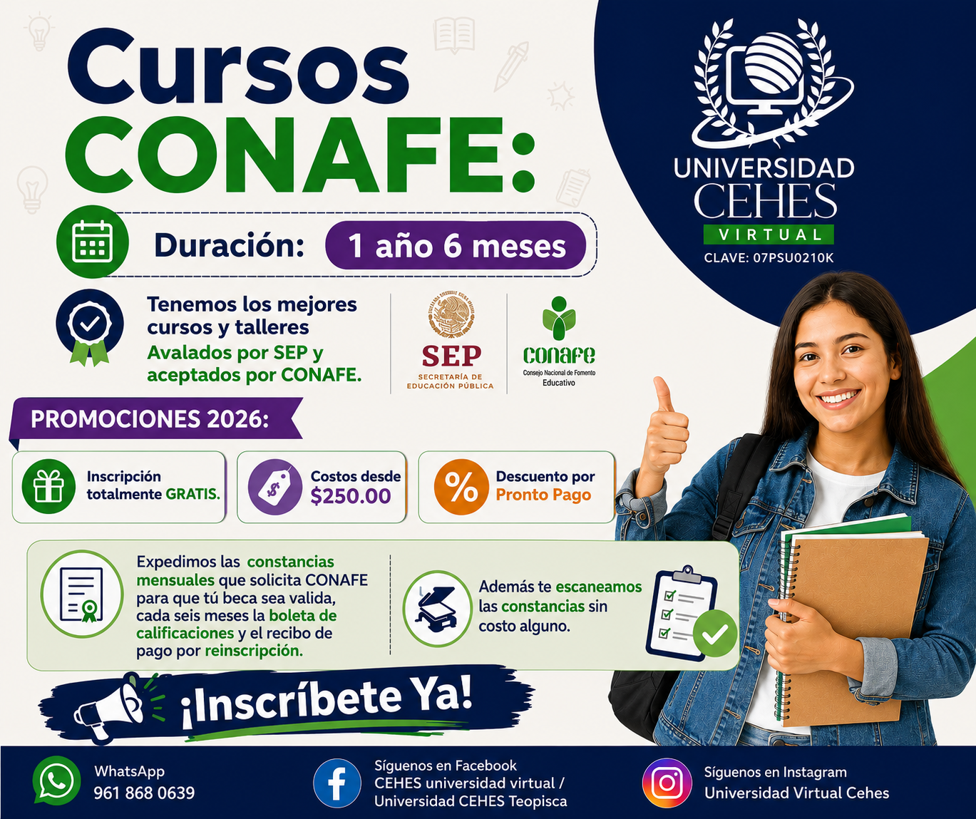 ¡Inscripciones abiertas!